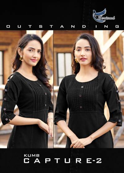 Kumb Capture Vol 2 By Seriema Stylish Western Wear Denim Kurtis